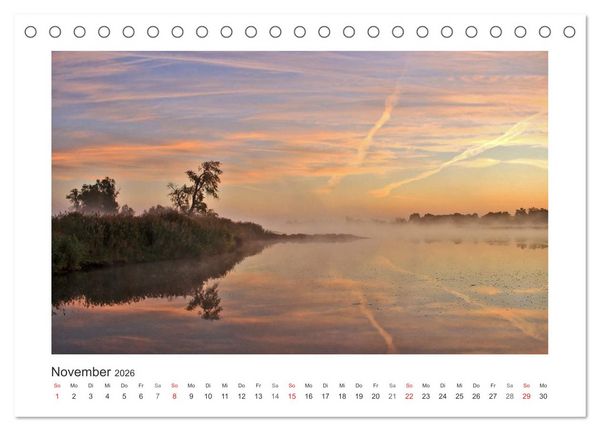 Produktbild: Lichtzauber 2026 (Tischkalender 2026 DIN A5 quer), CALVENDO Monatskalender