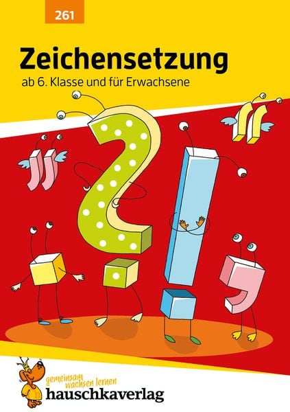 Zeichensetzung ab 6. Klasse und für Erwachsene, A5-Heft, Geheftet von Gerhard Widmann, Hauschka Verlag, 9783881000475