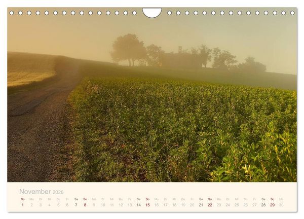 Produktbild: Unterwegs in den Marken (Wandkalender 2026 DIN A4 quer), CALVENDO Monatskalender