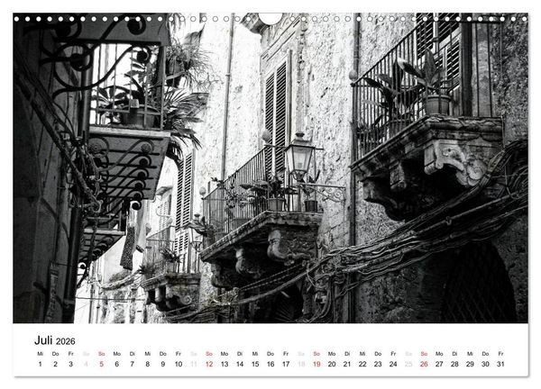 Produktbild: Silberstein portr&auml;tiert Palermo (Wandkalender 2026 DIN A3 quer), CALVENDO Monatskalender