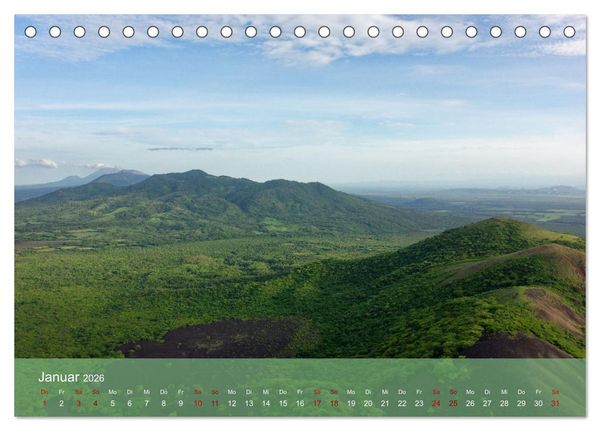 Produktbild: Entdecke Nicaragua (Tischkalender 2026 DIN A5 quer), CALVENDO Monatskalender