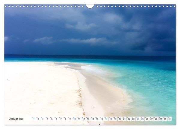 Produktbild: MALEDIVEN Wunderwelt (Wandkalender 2026 DIN A3 quer), CALVENDO Monatskalender