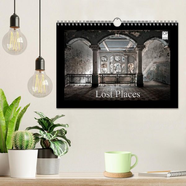 Produktbild: Lost Places - vergessene orte vergessener glanz (Wandkalender 2026 DIN A4 quer), CALVENDO Monatskalender
