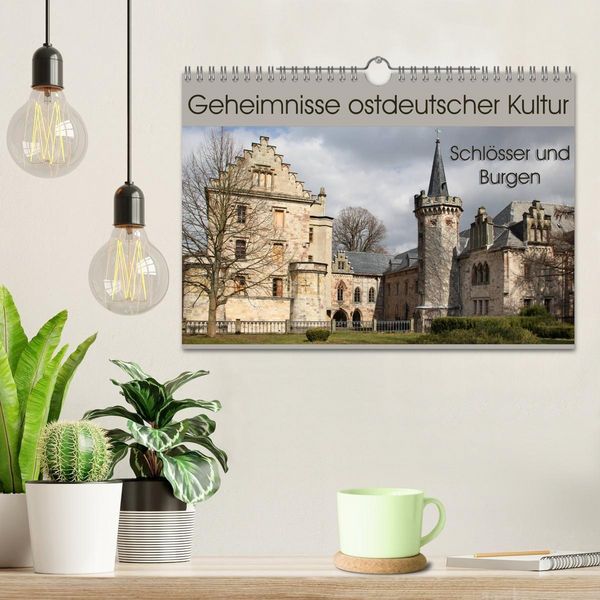 Produktbild: Geheimnisse ostdeutscher Kultur - Schl&ouml;sser und Burgen (Wandkalender 2027 DIN A4 quer), CALVENDO Monatskalender