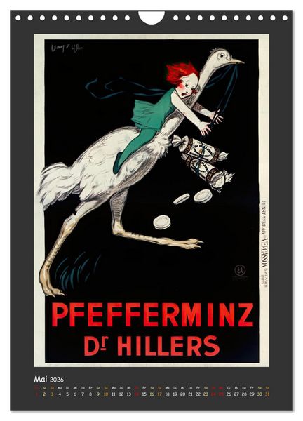 Produktbild: Jean d'Ylen - Juwelen der Plakatkunst (Wandkalender 2026 DIN A4 hoch), CALVENDO Monatskalender