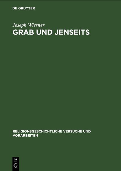 Produktbild: Grab und Jenseits