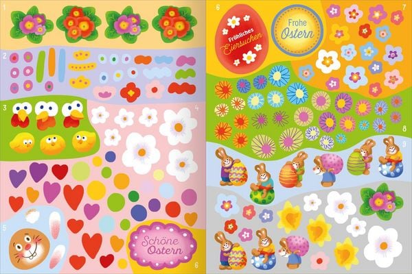 Produktbild: Mein erstes Sticker-Bastelheft &ndash; Ostern