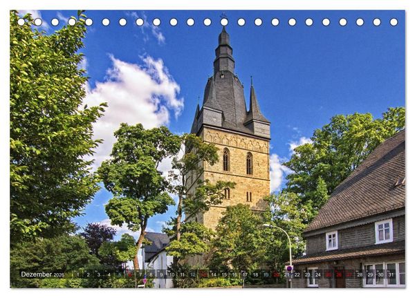 Produktbild: Stadtansichten Brilon (Tischkalender 2026 DIN A5 quer), CALVENDO Monatskalender