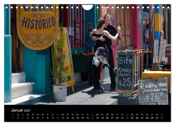 Produktbild: Buenos Aires (Wandkalender 2027 DIN A4 quer), CALVENDO Monatskalender