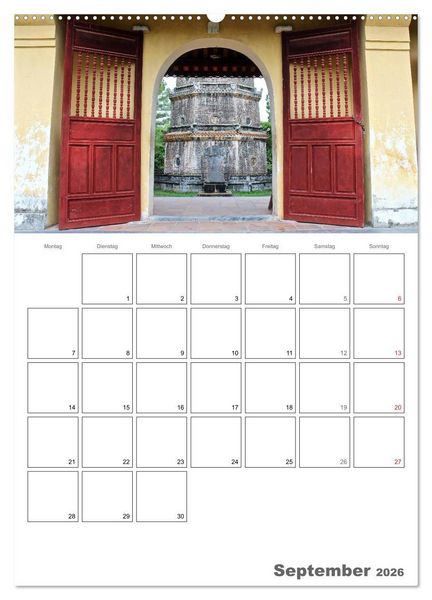 Produktbild: Vietnam 2026 Land der Kontraste (Wandkalender 2026 DIN A2 hoch), CALVENDO Monatskalender