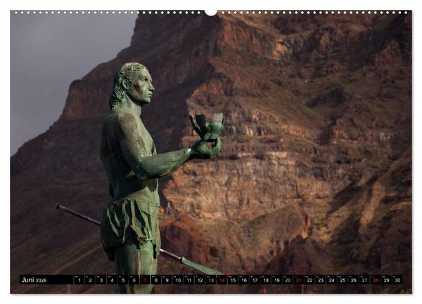 Produktbild: La Gomera - Valle Gran Rey (Wandkalender 2026 DIN A2 quer), CALVENDO Monatskalender