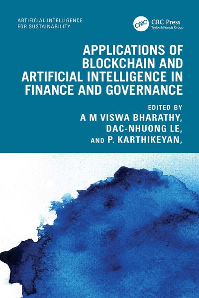 Produktbild: Applications of Blockchain and Artificial Intelligence in Finance and Governance