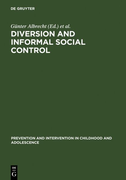 Produktbild: Diversion and Informal Social Control