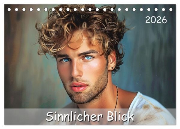Produktbild: Sinnlicher Blick (Tischkalender 2026 DIN A5 quer), CALVENDO Monatskalender