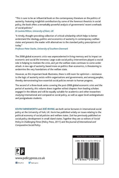Produktbild: Social policy in times of austerity
