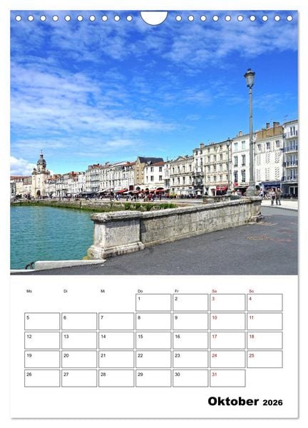 Produktbild: Frankreich erleben (Wandkalender 2026 DIN A4 hoch), CALVENDO Monatskalender
