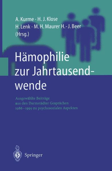Produktbild: H&auml;mophilie zur Jahrtausendwende