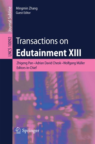 Produktbild: Transactions on Edutainment XIII