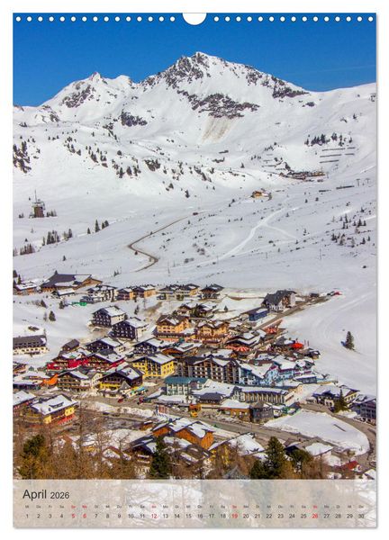 Produktbild: Es gr&uuml;&szlig;t Obertauern (Wandkalender 2026 DIN A3 hoch), CALVENDO Monatskalender