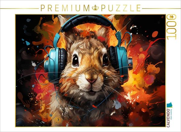 Produktbild: CALVENDO Puzzle Ein Motiv aus dem Kalender Musik Safari | 1000 Teile Lege-Gr&ouml;&szlig;e 64x48cm Foto-Puzzle f&uuml;r gl&uuml;ckliche Stunden