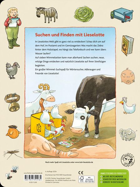 Produktbild: Das gro&szlig;e Lieselotte Such- und Findebuch