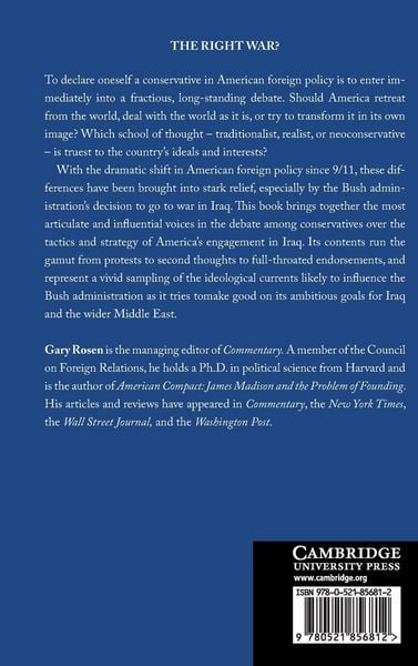 Produktbild: The Right War?