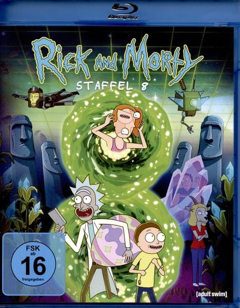 Produktbild: Rick and Morty: Die komplette 8. Staffel