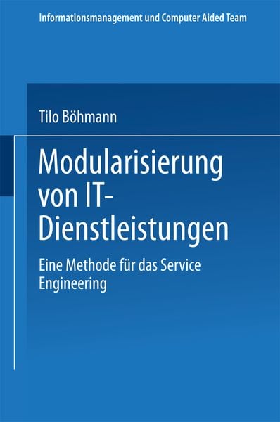 Produktbild: Modularisierung von IT-Dienstleistungen
