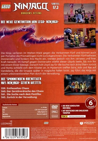 Produktbild: LEGO Ninjago - Staffel 17.3