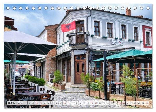 Produktbild: Faszinierendes Albanien (Tischkalender 2026 DIN A5 quer), CALVENDO Monatskalender