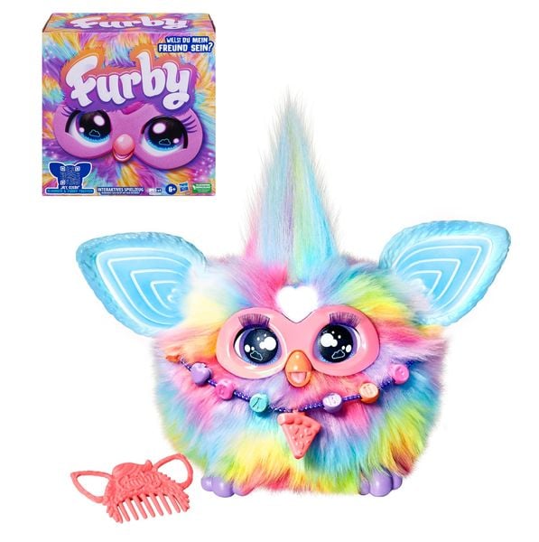 Produktbild: Hasbro F8900100 - Furby (farbmix), interaktives Pl&uuml;schspielzeug