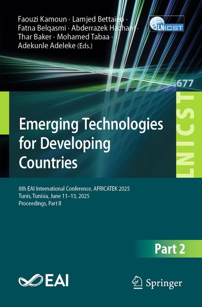 Produktbild: Emerging Technologies for Developing Countries