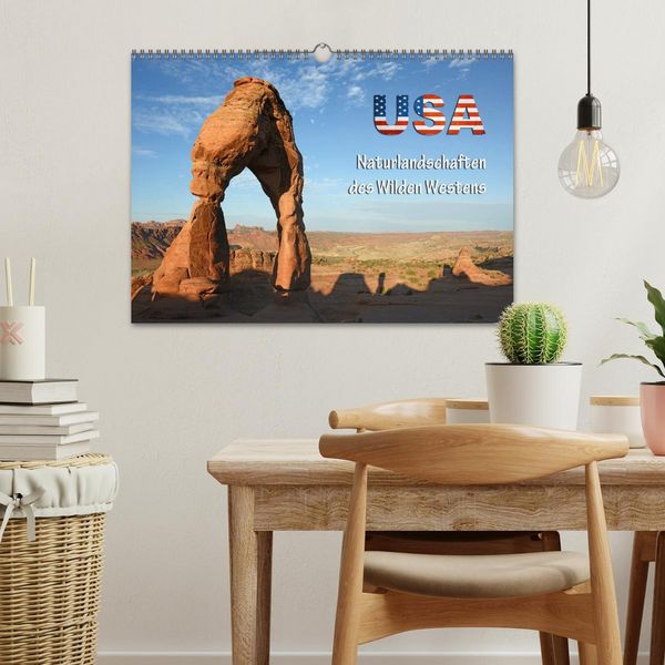 Produktbild: USA - Naturlandschaften des Wilden Westens (Wandkalender 2026 DIN A3 quer), CALVENDO Monatskalender