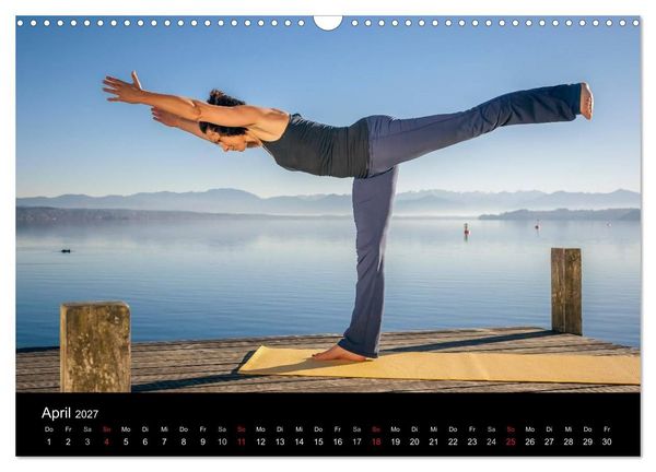 Produktbild: Yoga (Wandkalender 2027 DIN A3 quer), CALVENDO Monatskalender