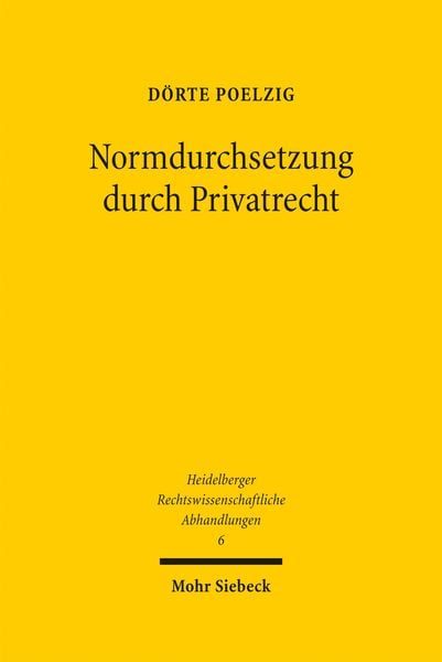 Produktbild: Normdurchsetzung durch Privatrecht