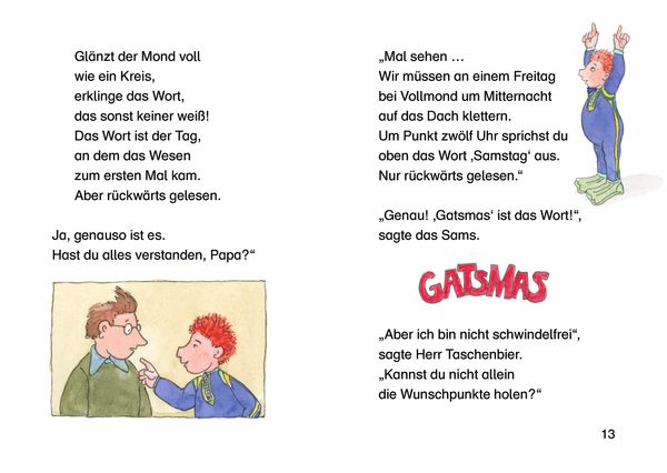 Das Sams darf sich was wünschen