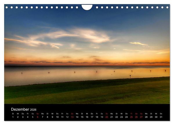 Produktbild: Zeit f&uuml;r... Insel Neuwerk - Kulturlandschaft im Wattenmeer (Wandkalender 2026 DIN A4 quer), CALVENDO Monatskalender