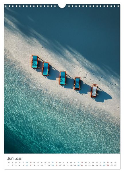 Produktbild: Sehnsucht Strand (Wandkalender 2026 DIN A3 hoch), CALVENDO Monatskalender