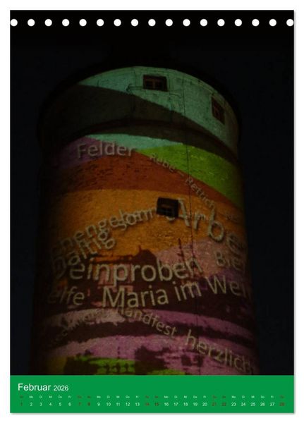 Produktbild: Kitzingen im Hochformat (Tischkalender 2026 DIN A5 hoch), CALVENDO Monatskalender