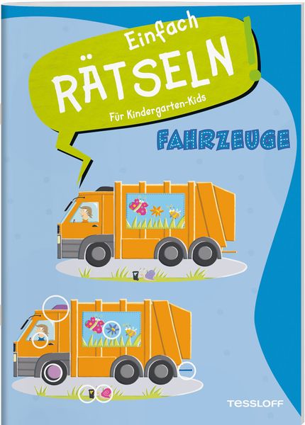 Produktbild: Einfach R&auml;tseln! F&uuml;r Kindergarten-Kids. Fahrzeuge
