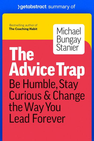 Produktbild: Summary of The Advice Trap by Michael Bungay Stanier