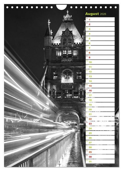Produktbild: Big City London (Wandkalender 2026 DIN A4 hoch), CALVENDO Monatskalender