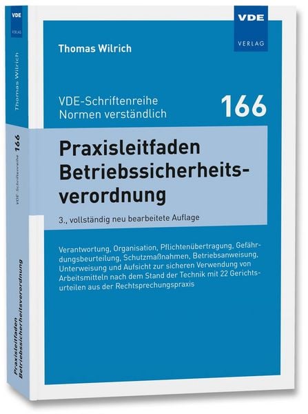 Produktbild: Praxisleitfaden Betriebssicherheitsverordnung