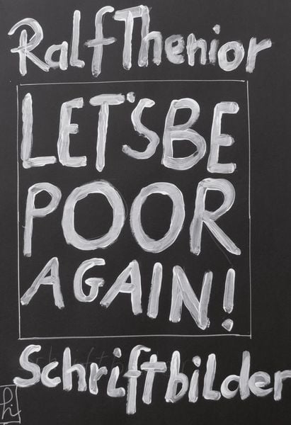 Produktbild: Let's be poor again!