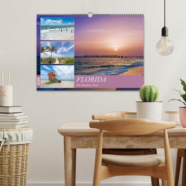 Produktbild: FLORIDA The Sunshine State (Wall Calendar 2026 DIN A3 landscape), CALVENDO 12 Month Wall Calendar