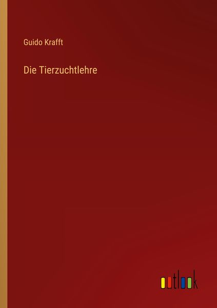Produktbild: Die Tierzuchtlehre