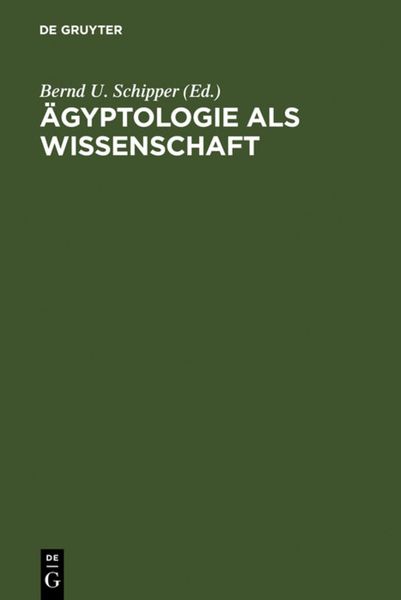 Produktbild: &Auml;gyptologie als Wissenschaft