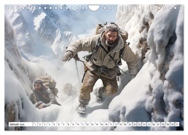 Produktbild: Imposante Bergwelt (Wandkalender 2026 DIN A4 quer), CALVENDO Monatskalender