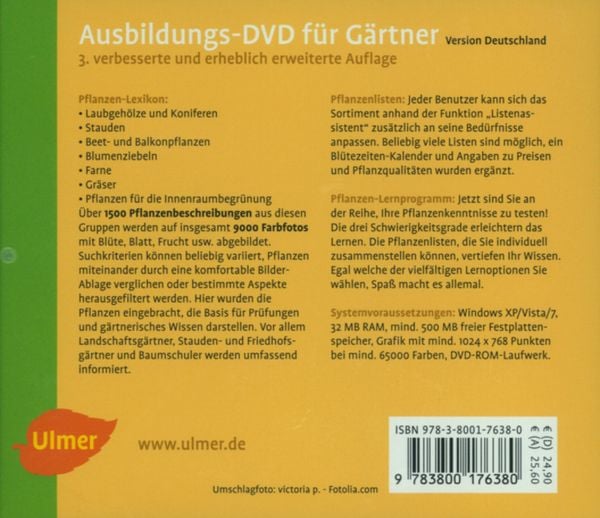 Der Gärtner 8 - Die Ausbildungs DVD