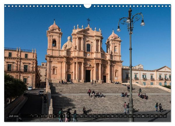 Produktbild: Sizilien &ndash; Landschaft und Architektur (Wandkalender 2026 DIN A3 quer), CALVENDO Monatskalender